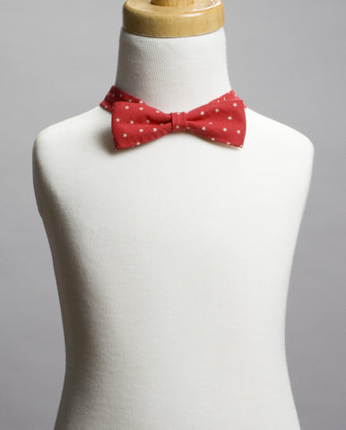 Red with Stars Bow Tie